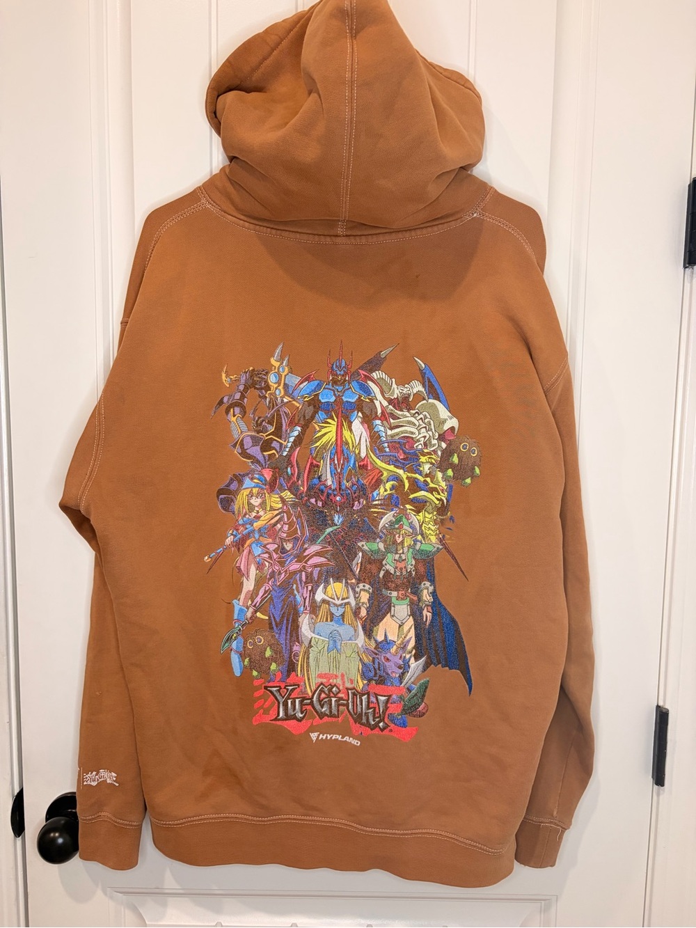 Y-3 Brown Graphic Turtleneck Sweater
